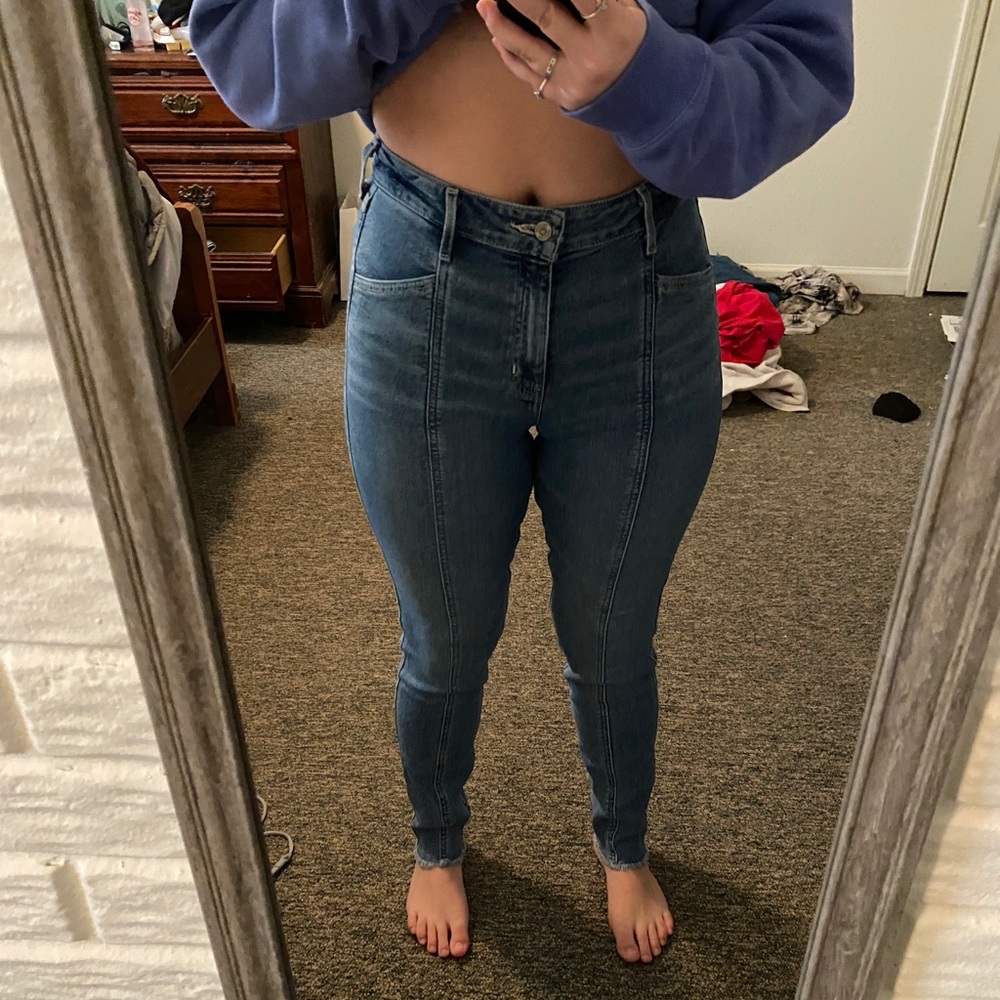 Hollister High Rise Super Skinny Jeans